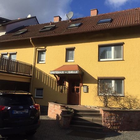 Gaestehaus Zur Quelle Wachtersbach Exterior photo